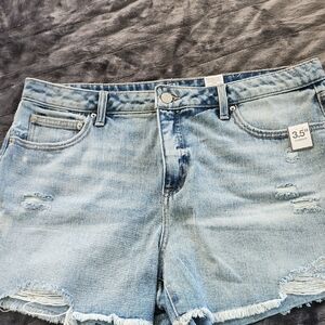 Denim Blue Women's Shorts